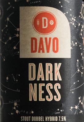 DAVO Darkness, 7,5% alcohol, DAVO Bieren uit Deventer
